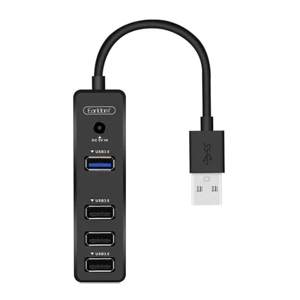 هاب 4 پورت USB 3.0 ارلدام مدل ET-HUB07 -