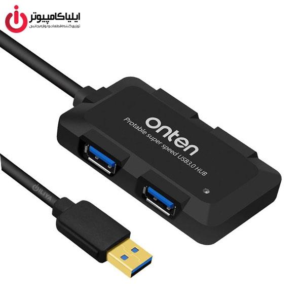 هاب 4 پورت USB 3.0 اونتن مدل OTN-8102B -