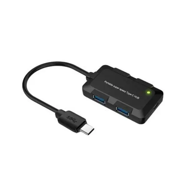 هاب 4 پورت USB-C اونتن مدل ONT-9102B -