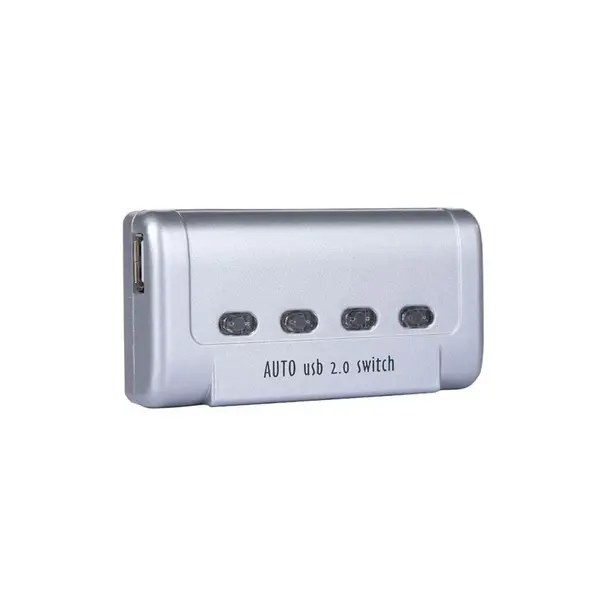 هاب سوئیچ اتوماتیک 4 پورت پرینتر مدل V-net V-net Auto USB Hub 4 Port Printer Sharing Switch - 2