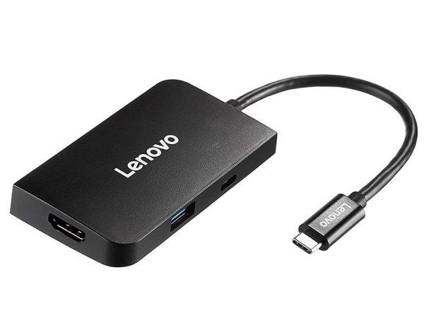 هاب تایپ‌سی با 5 پورت لنوو Lenovo 5 in 1 Type C HUB Adapter S705