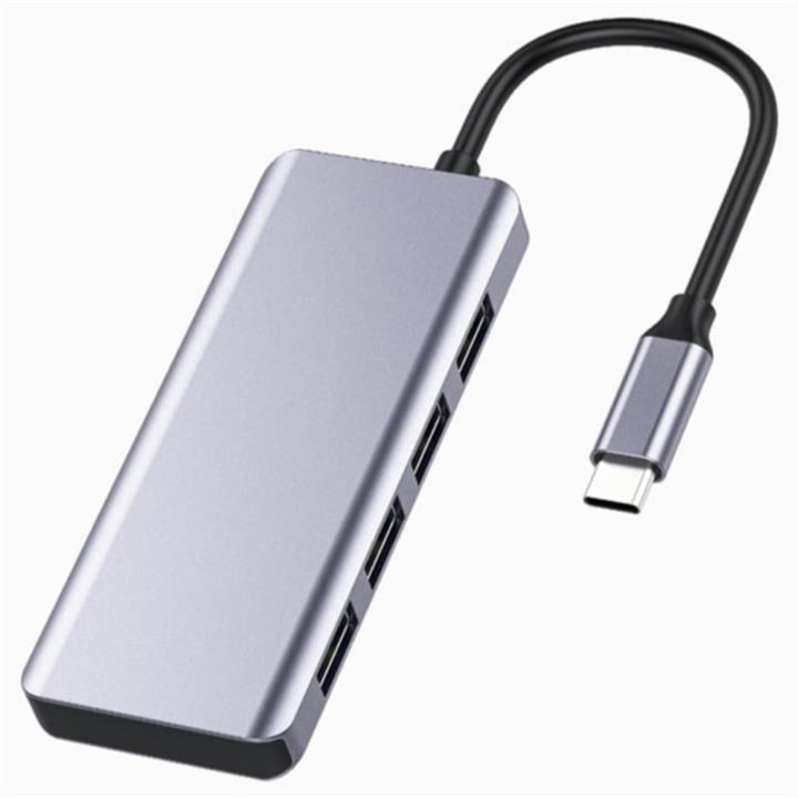 هاب 5 پورت USB-C رسی مدل RH06 -