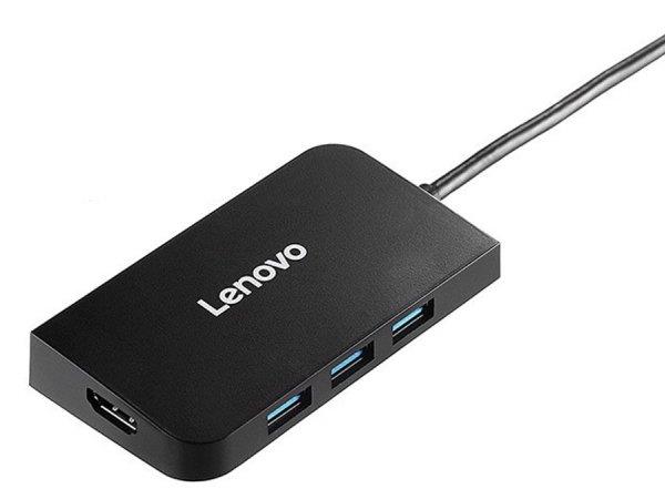 هاب تایپ‌سی با 6 پورت لنوو Lenovo 6 in 1 Type C HUB Adapter S706