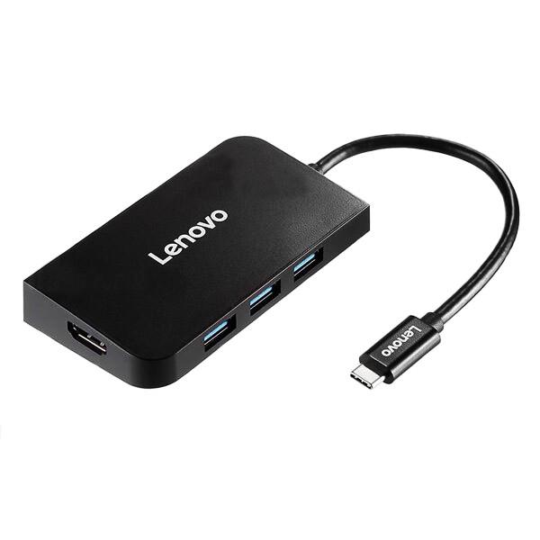 هاب 6 پورت USB-C لنوو مدل S706 Lenovo S706 6 in 1 USB-C HUB