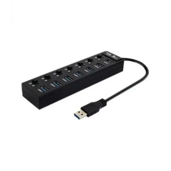 هاب 7 پورت USB 3.0 کلید دار کی نت K-HUAMH907