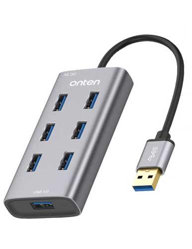 هاب 7 پورت USB 3.0 اونتن مدل OTN-8108 -