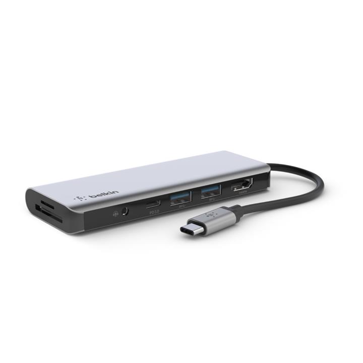 هاب 7 پورت USB-C بلکین مدل AVC009btSGY -
