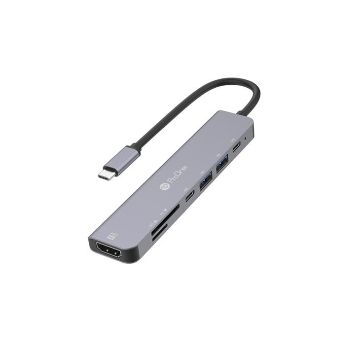 هاب 7 پورت USB-C پرووان مدل PHU565 -