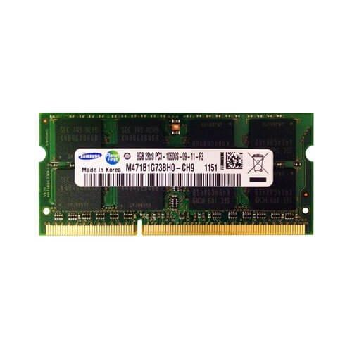 رم لپ تاپ سامسونگ ظرفیت 8 گیگابایت فرکانس 10600 مگاهرتز SAMSUNG 8GB PC3-10600S SoDimm Notebook RAM Memory Module M471B1G73BH0