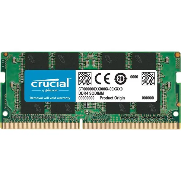 رم مدل 8GB 3200 Notebook DDR4 کروشیال CRUCIAL Ram Crucial 8GB DDR4 3200Mh Notebook