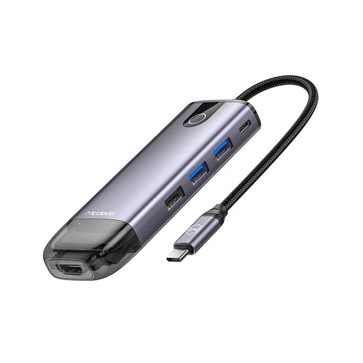 هاب 8 پورت USB-C مک دودو مدل MC-HU-7730