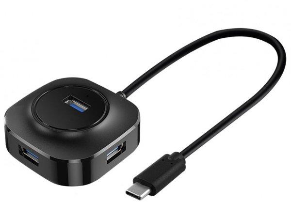 هاب تایپ سی چهار پورت کوتتسی Coteetci USB3.0*1 USB2.0*3 HUB 83008