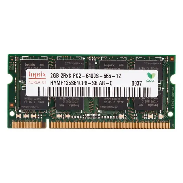 رم لپ تاپ هاینیکس مدل DDR2 6400s MHz ظرفیت 2 گیگابایت Hynix DDR2 6400s MHz RAM - 2GB - 4