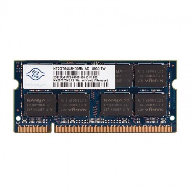 رم لپ تاپ نانیا مدل DDR2 6400s MHz ظرفیت 2 گیگابایت Nania DDR2 6400s MHz RAM - 2GB