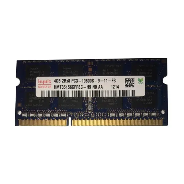 رم لپ تاپ هاینیکس مدل DDR3 10600s MHz ظرفیت 4 گیگابایت Hynix DDR3 10600s MHz RAM - 4GB - 5