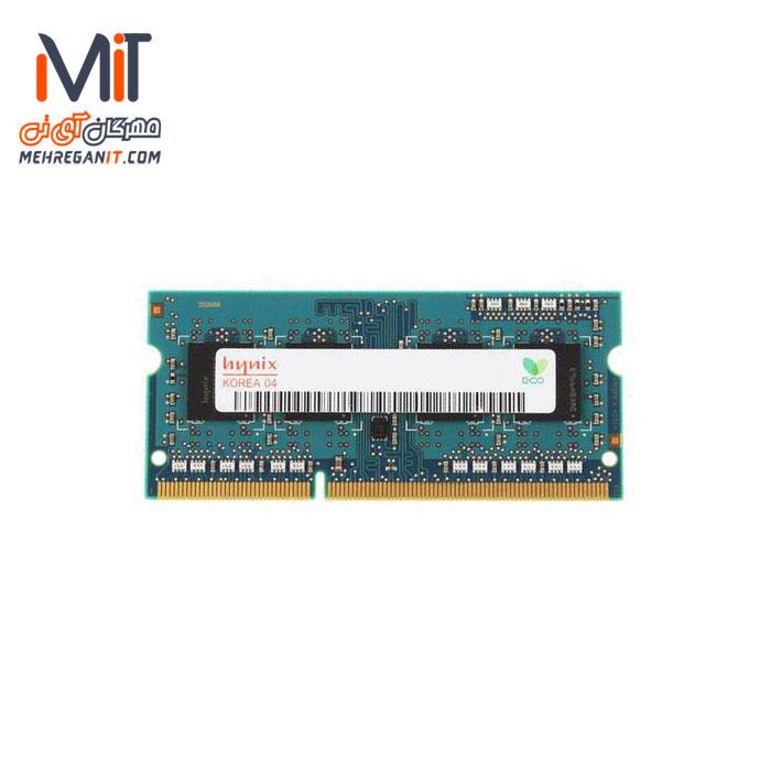 رم لپ تاپ هاینیکس مدل DDR3 10600s MHz ظرفیت 4 گیگابایت Hynix DDR3 10600s MHz RAM - 4GB