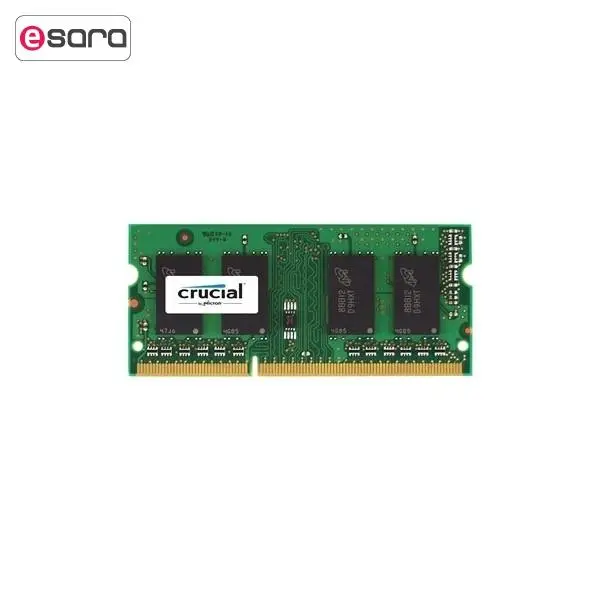 رم لپ تاپ کروشیال مدل DDR3 1066MHz ظرفیت 4 گیگابایت Crucial DDR3 1066MHz SODIMM RAM - 4GB - 4