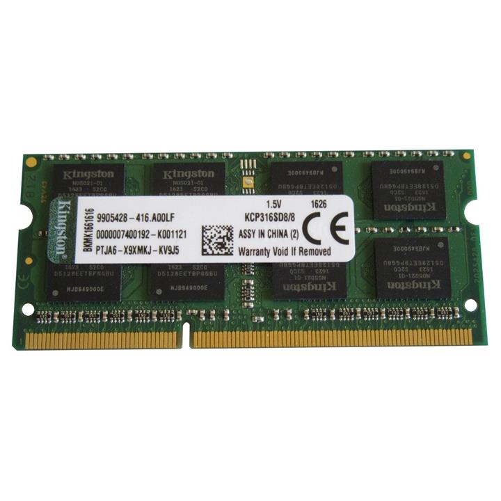 رم لپ تاپ سامسونگ مدل DDR3 12800s MHz PC3L ظرفیت 8 گیگابایت Samsung DDR3 12800s MHz PC3L RAM - 8GB