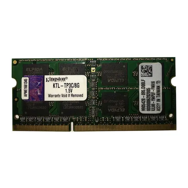 رم لپ تاپ کینگستون مدل DDR3 12800S MHz ظرفیت 8 گیگابایت Kingstone DDR3 12800s MHz RAM 8GB