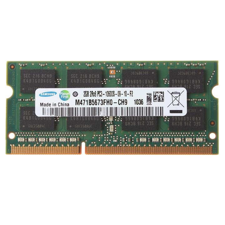 رم لپ تاپ DDR3 تک کاناله 1333 مگاهرتز 10600s سامسونگ مدل CH9 ظرفیت 2 گیگابایت