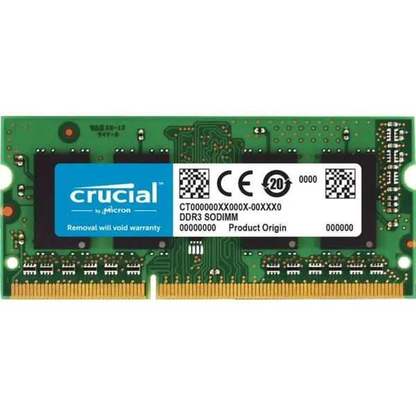 رم لپ تاپ DDR3 تک کاناله 1333 مگاهرتز CL9 کروشیال مدل GET ظرفیت 8 گیگابایت -