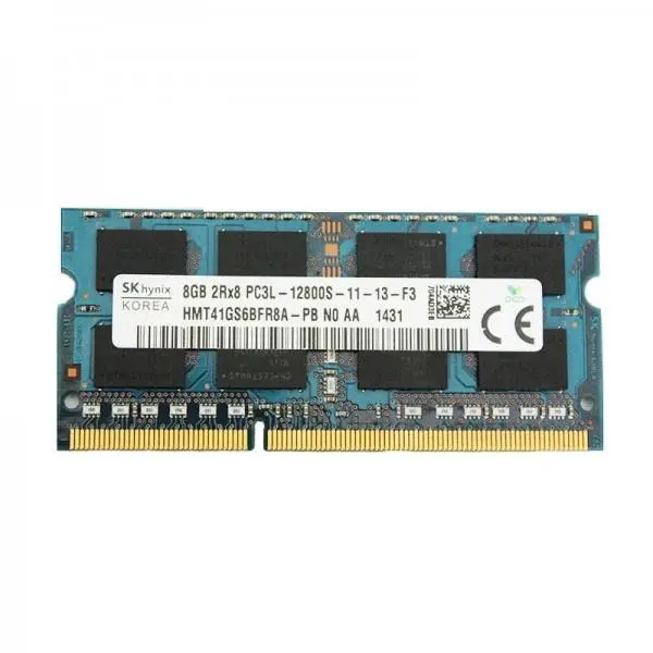 رم لپ تاپ DDR3 تک کاناله 1600 مگاهرتز CL11 اس کی هاینیکس مدل HMT41GS6BFR8A ظرفیت 8 گیگابایت -