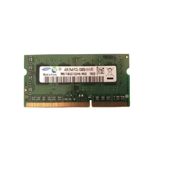 رم لپتاپ DDR3 تک کاناله 1600 مگاهرتز CL11 سامسونگ مدل PC3L ظرفیت 4 گیگابایت -