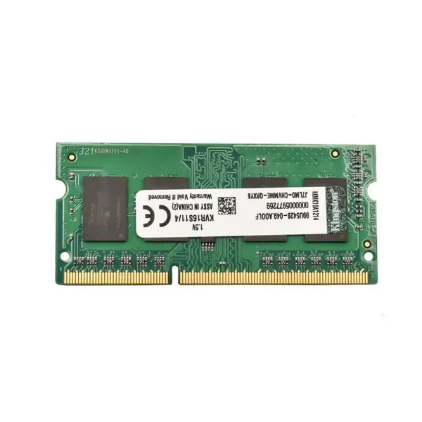 رم لپ تاپ کینگستون مدلDDR3 1600S MHz CL11 ظرفیت 4 گیگابایت Kingston DDR3 1600S MHz CL11 RAM 4GB