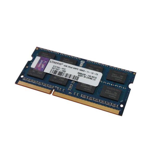 رم لپتاپ DDR3 تک کاناله 1866 مگاهرتز CL9 کینگستون مدل PC3-14900 ظرفیت 4 گیگابایت -