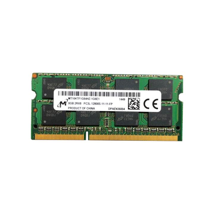 رم لپ تاپ DDR3 تک کاناله 64 مگاهرتز میکرون مدل MT16KTF1G64HZ-1G6E ظرفیت 8 گیگابایت