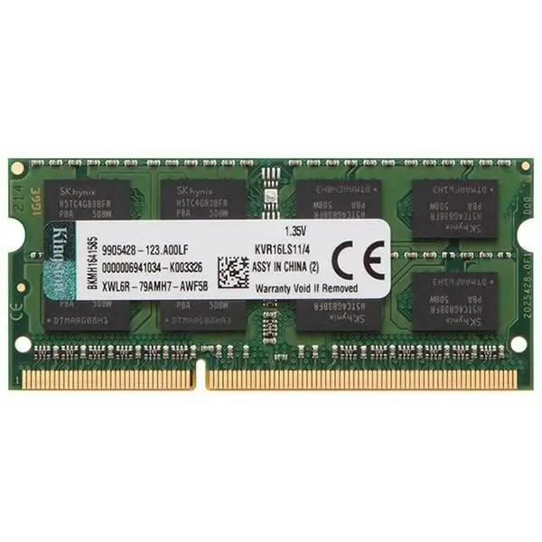 رم لپ تاپ DDR3L تک کاناله 1600 مگاهرتز CL11 کینگستون مدل KVR16S ظرفیت 4 گیگابایت - 2