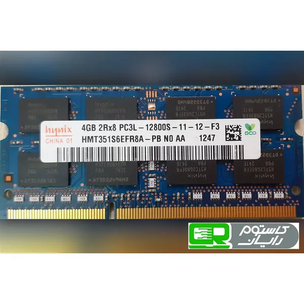 رم لپ تاپ اسکای هاینیکس مدل DDR3L 1600MHz ظرفیت 4 گیگابایت SK Hynix DDR3L 12800 MHz RAM - 4GB