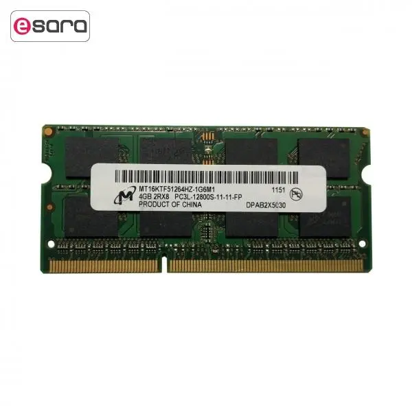 رم لپ تاپ اسکای هاینیکس مدل DDR3L 1600MHz ظرفیت 4 گیگابایت SK Hynix DDR3L 12800 MHz RAM - 4GB