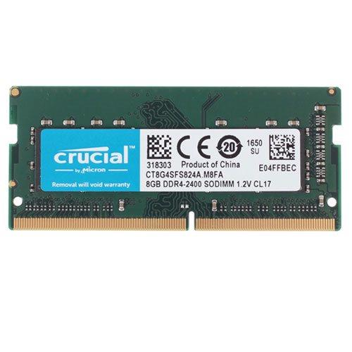 رم لپ تاپ کروشیال مدل DDR4 2133MHz ظرفیت 8 گیگابایت Crucial DDR4 2133MHz SODIMM RAM - 8GB