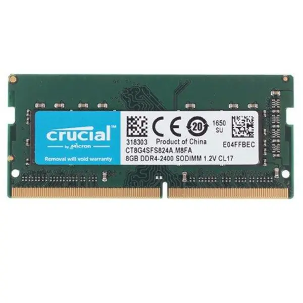 رم لپ تاپ کروشیال مدل DDR4 2133MHz ظرفیت 8 گیگابایت Crucial DDR4 2133MHz SODIMM RAM - 8GB