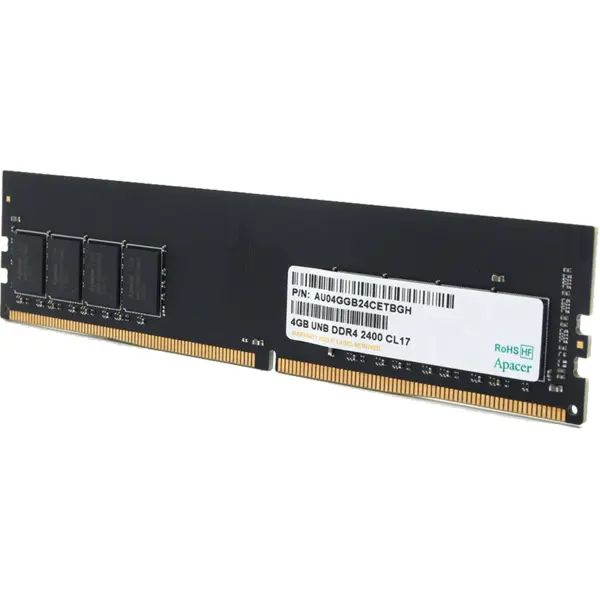 رم لپ تاپ DDR4 تک کاناله 2400 مگاهرتز اپیسر ظرفیت 4 گیگابایت Apacer DDR4 2400MHz Single Channel Laptop RAM 4GB