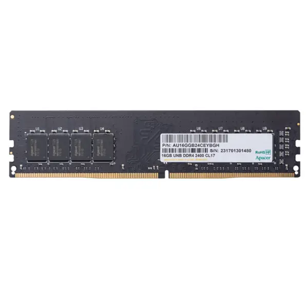 رم لپ تاپ DDR4 تک کاناله 2400 مگاهرتز اپیسر ظرفیت 8 گیگابایت Apacer DDR4 2400MHz Single Channel Laptop RAM 8GB