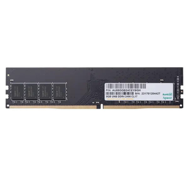 رم لپ تاپ DDR4 تک کاناله 2400 مگاهرتز اپیسر ظرفیت 8 گیگابایت Apacer DDR4 2400MHz Single Channel Laptop RAM 8GB