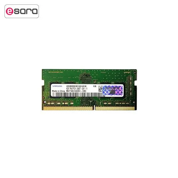 رم لپ تاپ سامسونگ مدل DDR4 2400 Mhz SODIMM ظرفیت 4 گیگابایت Samsung DDR4 2400 MHz SODIMM RAM - 4GB - 4