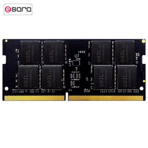 رم لپ تاپ گیل مدل DDR4 2400MHz ظرفیت 8 گیگابایت Geil CL16 DDR4 2400MHz Notebook Memory - 8GB