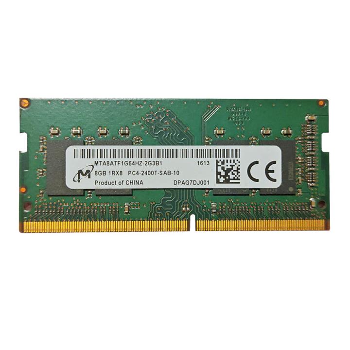 رم لپ تاپ DDR4 تک کاناله 2400 مگاهرتز میکرون مدل MTA8ATF1G64HZ ظرفیت 8 گیگابایت -