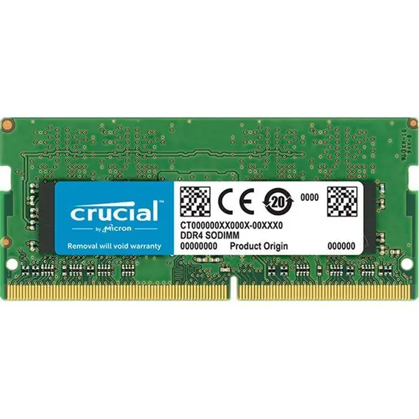 رم لپ تاپ DDR4 تک کاناله 2666 مگاهرتز کروشیال ظرفیت 4 گیگابایت Crucial Crucial 4GB DDR4-2666 SODIMM