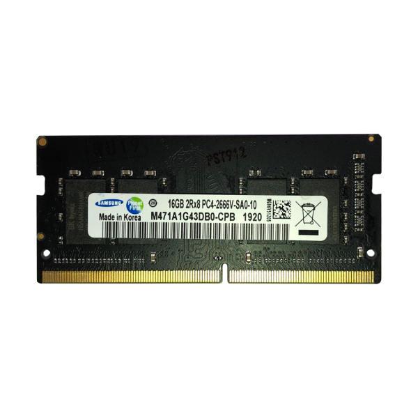 رم لپ تاپ DDR4 تک کاناله 2666 مگاهرتز CL15 سامسونگ مدل PC4 ظرفیت 16 گیگابایت RAM NoteBook PC4 16GB Samsung