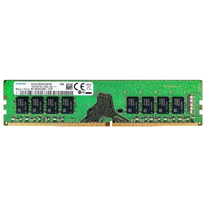 رم کامیپیوتر DDR4 تک کاناله 2666 مگاهرتز CL9 سامسونگ مدل M393A2K40BB2-CTD ظرفیت 16 گیگابایت -