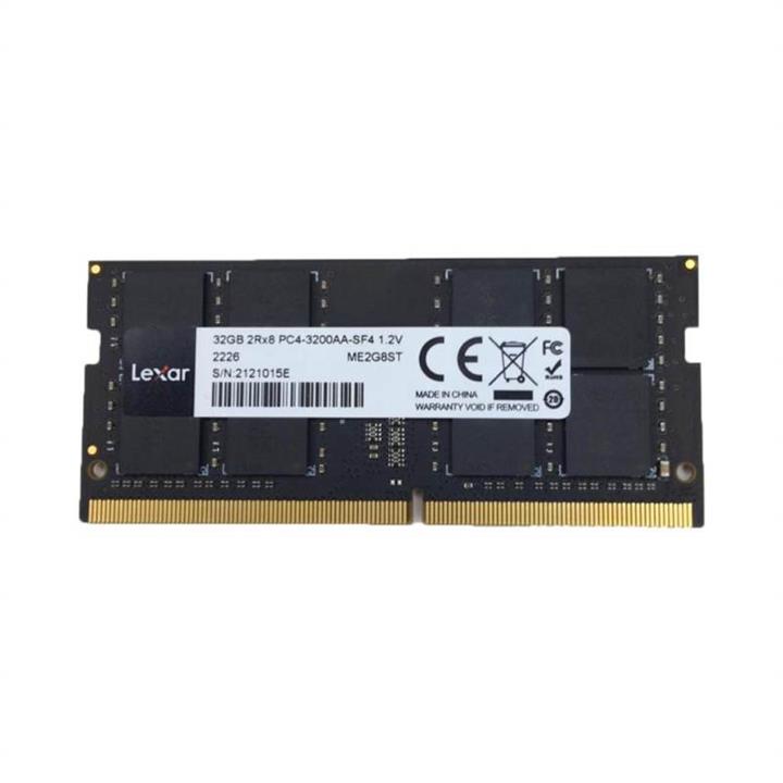 رم لپتاپ DDR4دو کاناله 3200 مگاهرتز CL22 لکسار مدل LD4AS032Gظرفیت 32گیگابایت -