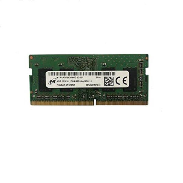 رم لپتاپ DDR4 تک کاناله 3200 مگاهرتز CL22 میکرون مدل PC4-25600 ظرفیت 4 گیگابایت -