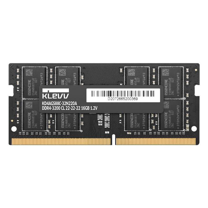 رم لپ تاپ DDR4 کلو 3200MHz مدل KLEVV SODIMM ظرفیت 16 گیگابایت