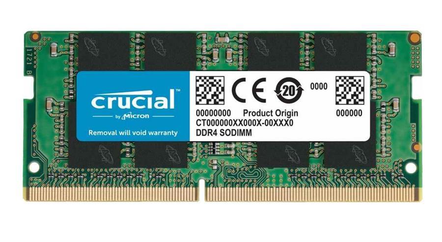 رم لپ تاپ کروشیال مدل DDR4 3200MHZ ظرفیت 8 گیگابایت Crucial 8GB DDR4 3200MHZ 1.2V Laptop Memory