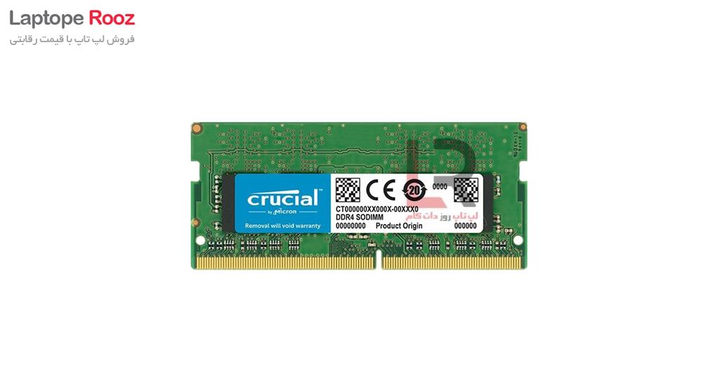 رم لپ تاپ کروشال تک کاناله DDR4 با حافظه 32 گیگابایت و فرکانس 2666 مگاهرتز Crucial 32GB DDR4 2666MHZ 1.2V Laptop Memory