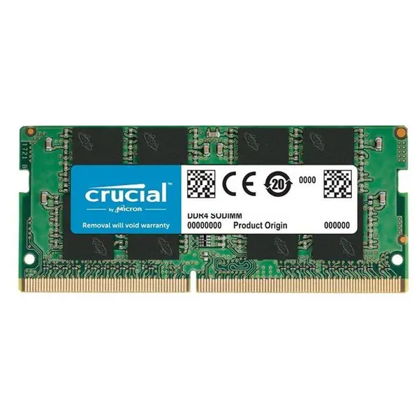 رم لپ تاپ کروشال تک کاناله DDR4 با حافظه 32 گیگابایت و فرکانس 2666 مگاهرتز Crucial 32GB DDR4 2666MHZ 1.2V Laptop Memory